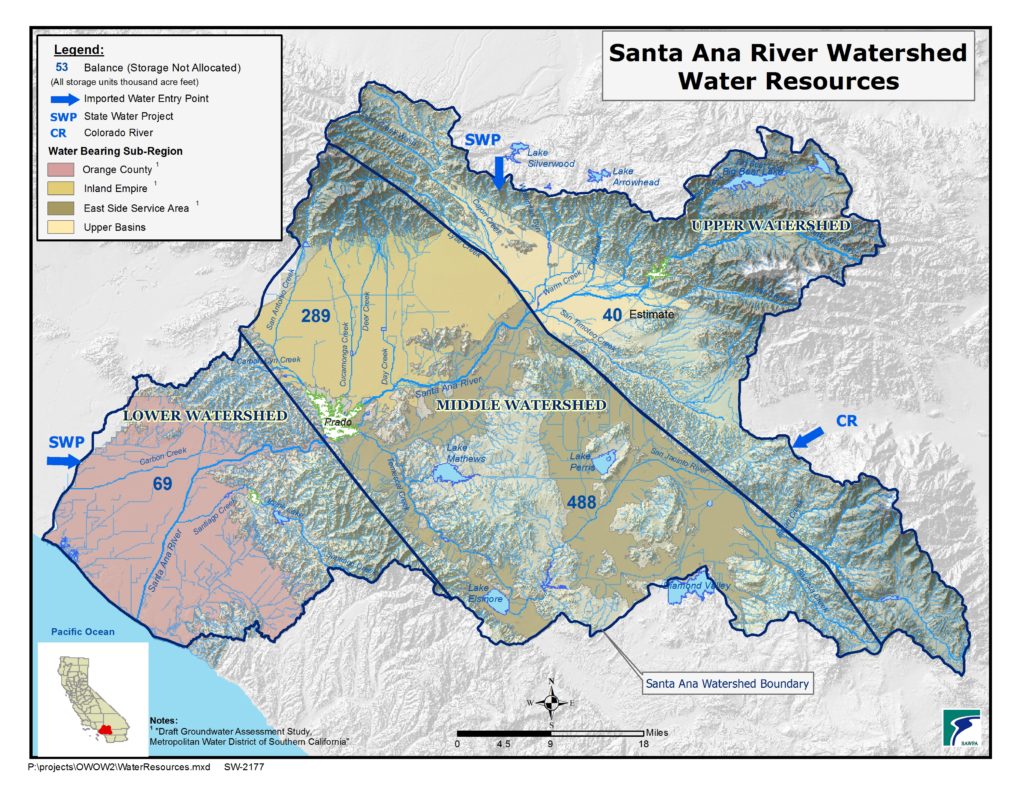 GIS map of Water Resources