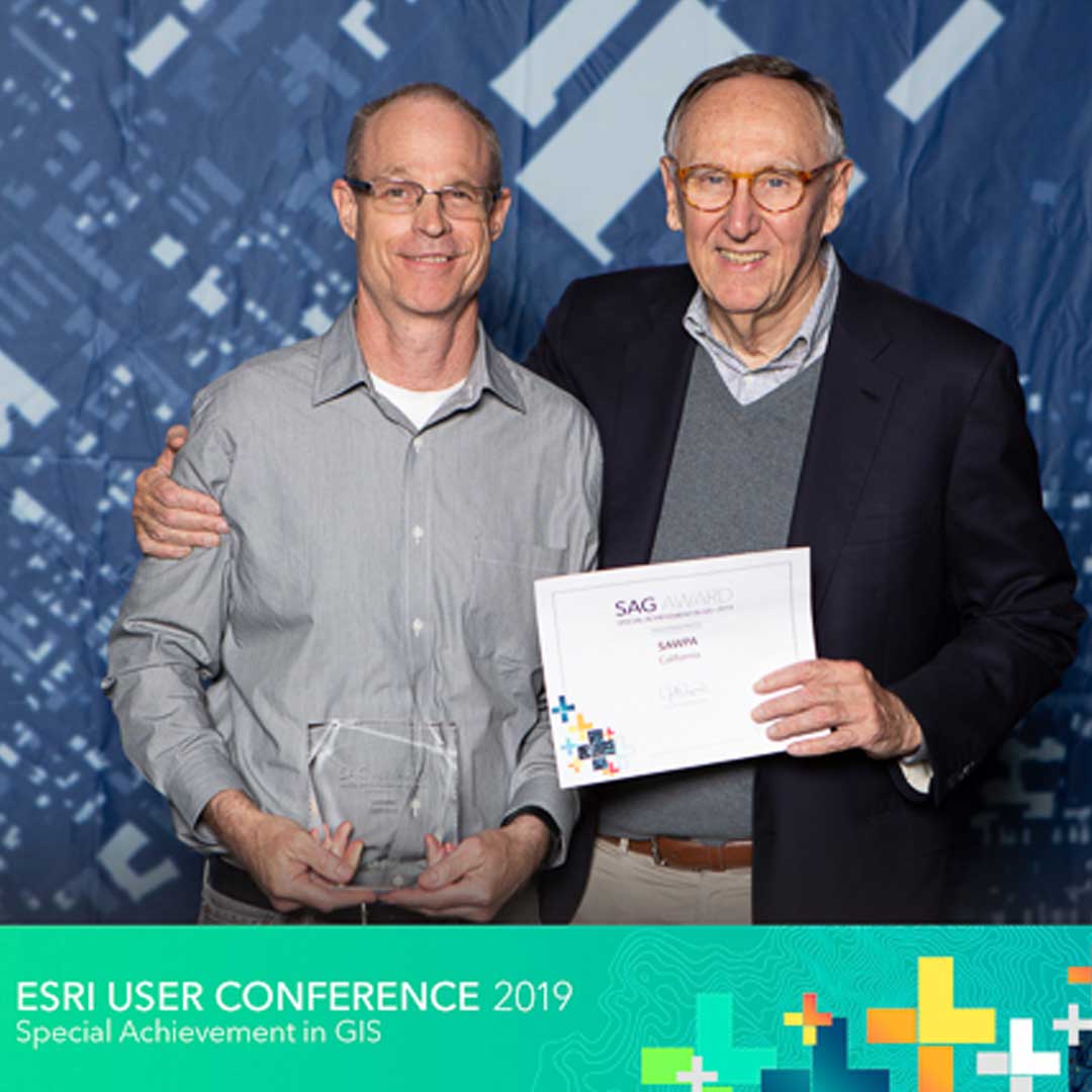SAWPA Awarded ESRI’s Special Achievement in GIS 2019 SAWPA Santa